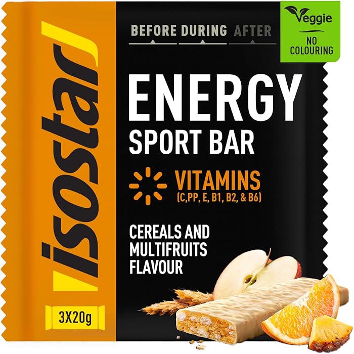 Isostar Energy Sport Bar Céréales & Multifruits 3x20g