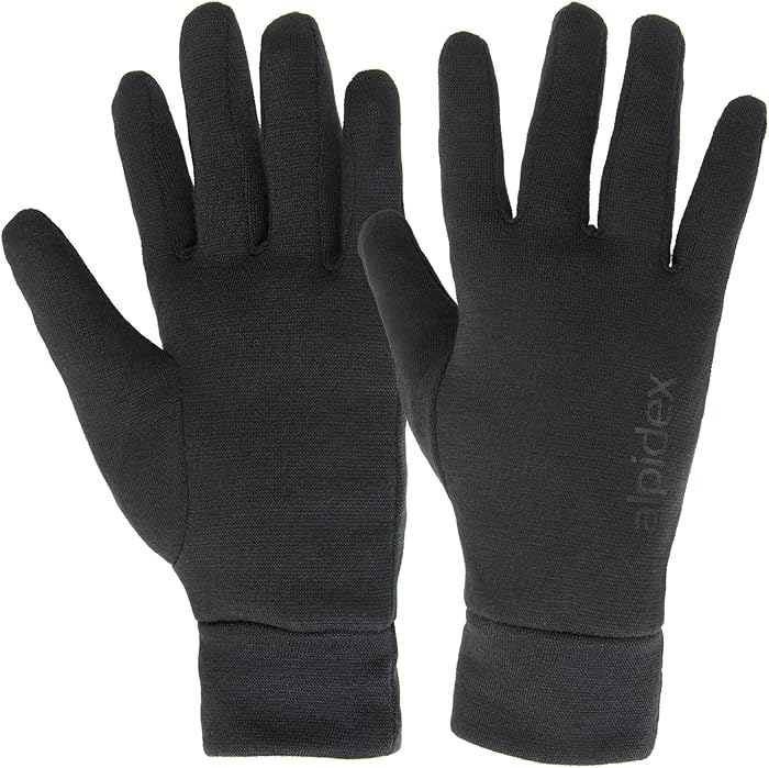 ALPIDEX Gants de Running Légers avec Doublure Thermique