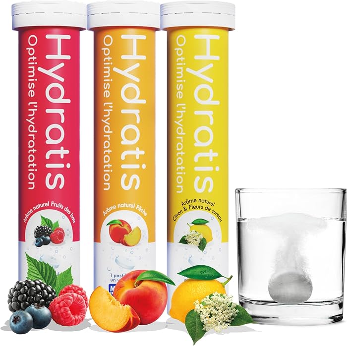 HYDRATIS - Pack 3 Tubes de Pastilles Effervescentes