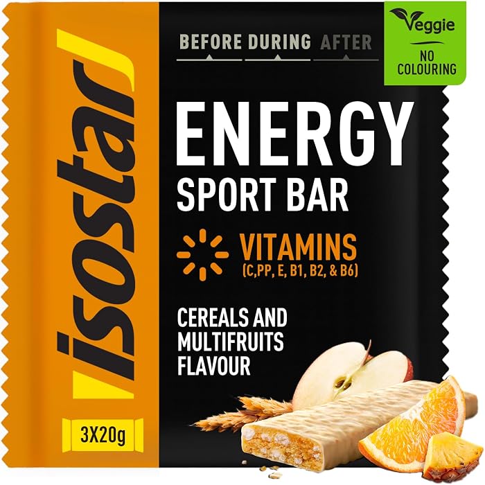 ISOSTAR – Barre Energy Sport Céréales & Multifruits