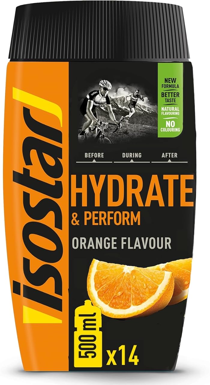 ISOSTAR Hydrate & Perform Orange: verdict sur l'hydratation en course