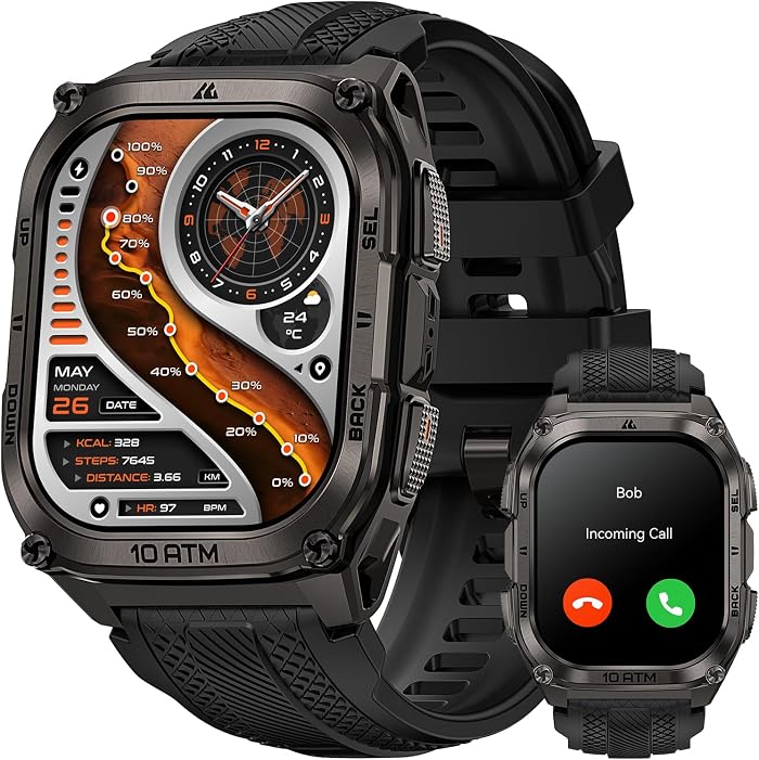 KOSPET Tank M4 GPS Montre Connectée Homme