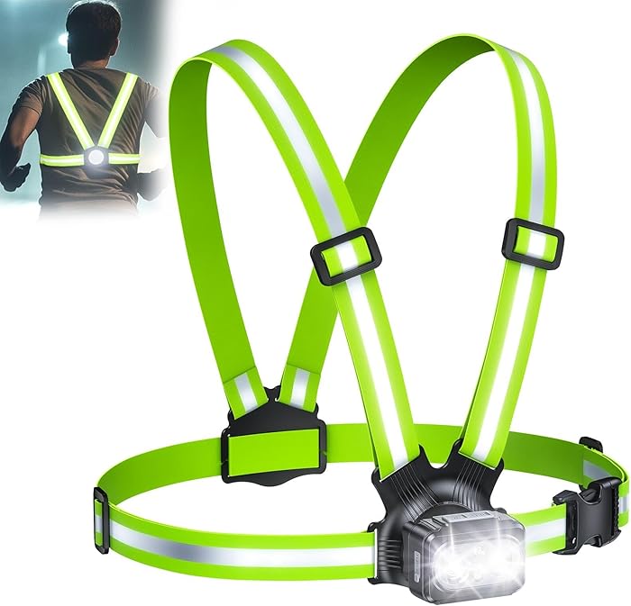 Rolgno 500LM Lampe Course a Pied