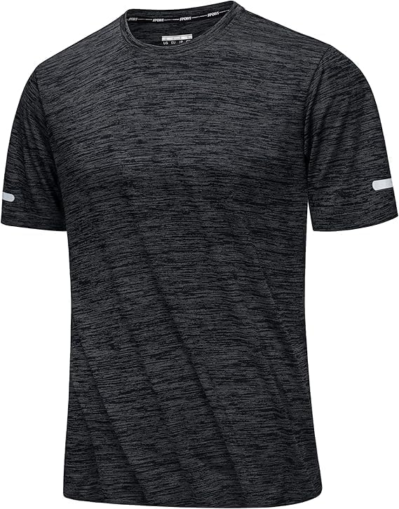 MAGCOMSEN Tee Shirt Homme Chemise D'entraînement Respirante à Séchage Rapide