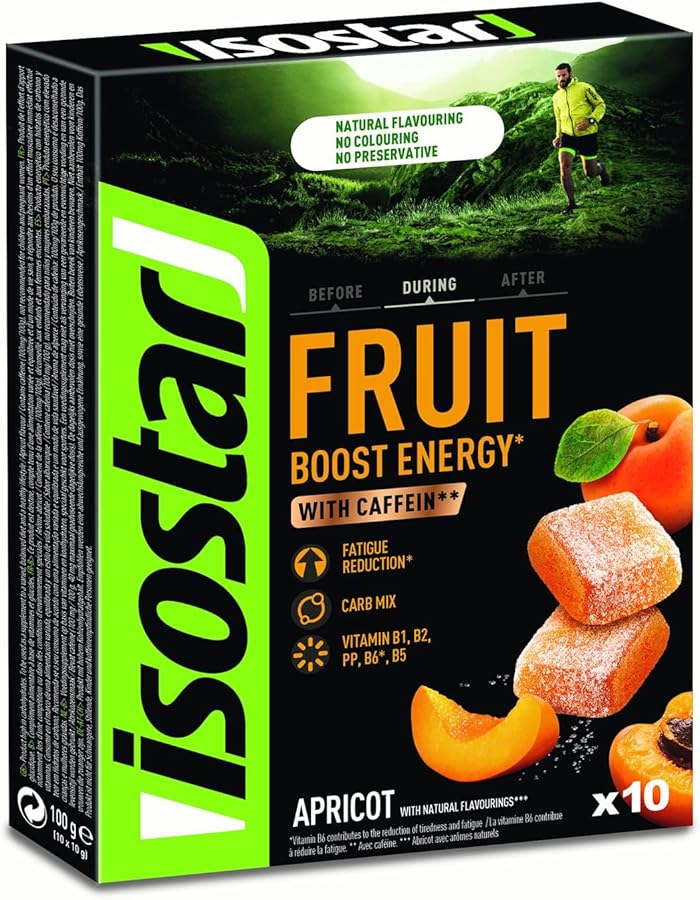 Isostar Energy Fruit Boost Sport Fruit Pastes - Abricot