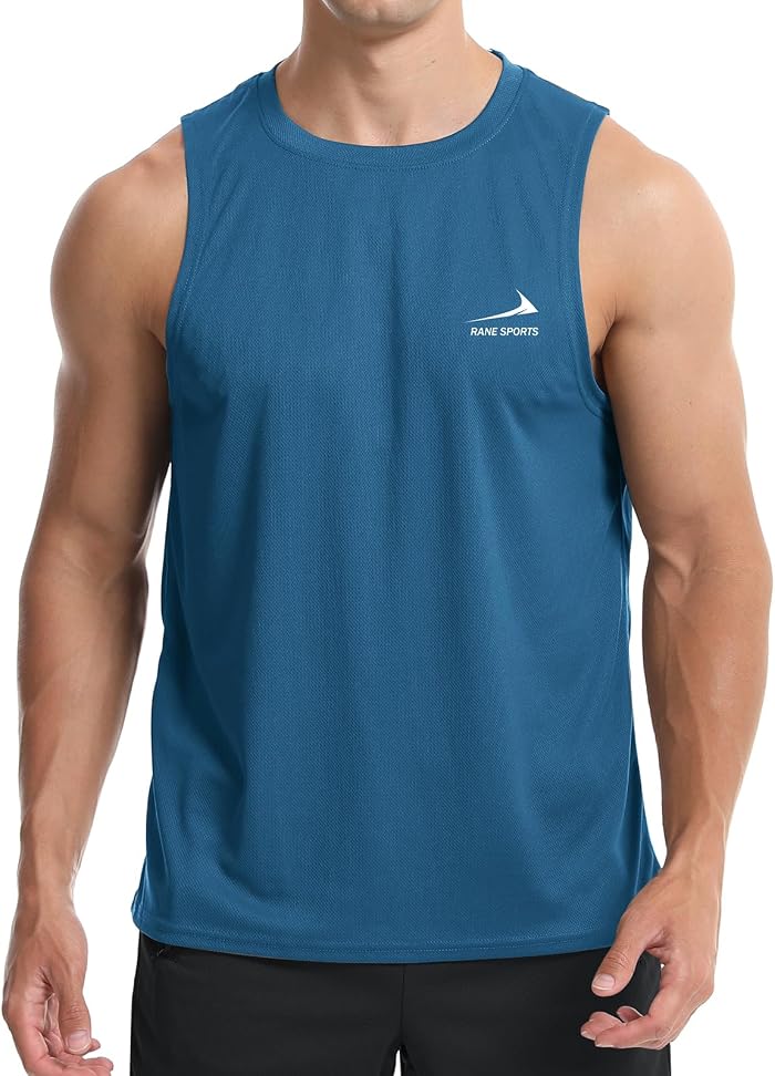 Gilet sans Manches pour Homme Course Gym Séchage Rapide