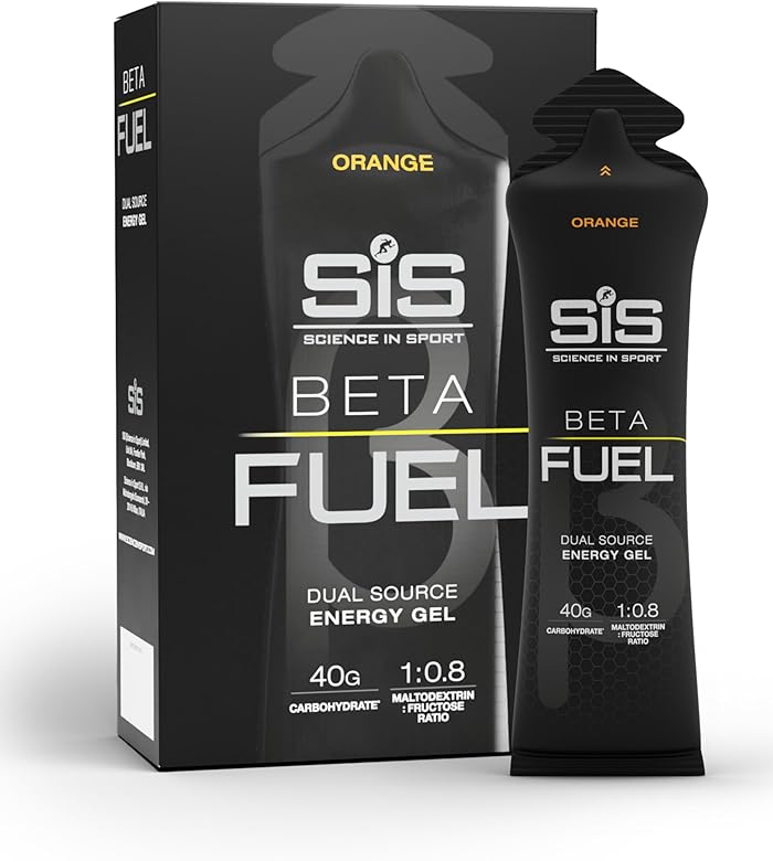 Science in Sport BETA Fuel Dual Source Gel 6x60ml Orange