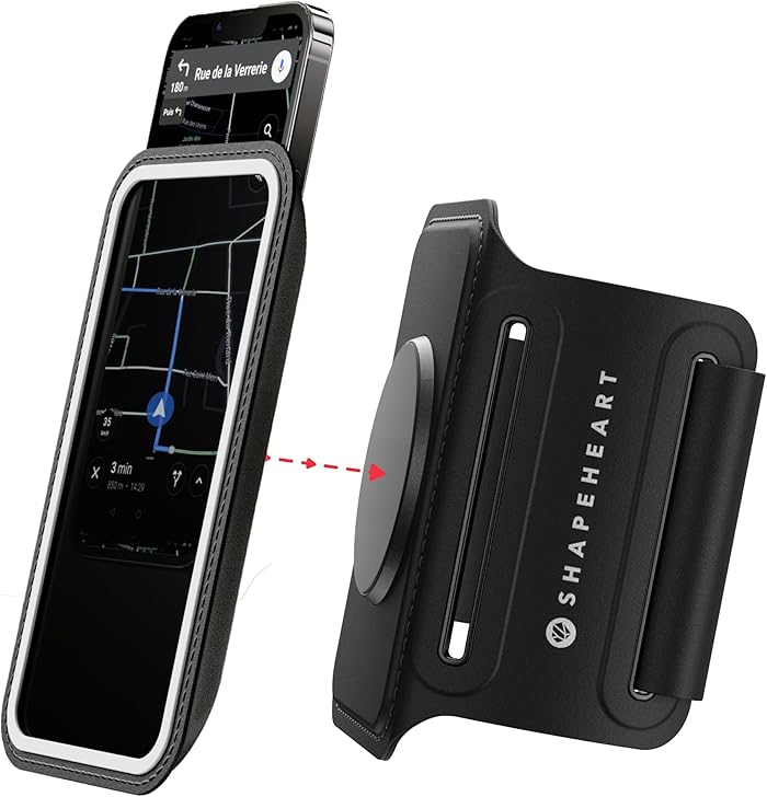Shapeheart - Brassard magnétique universel pour téléphone