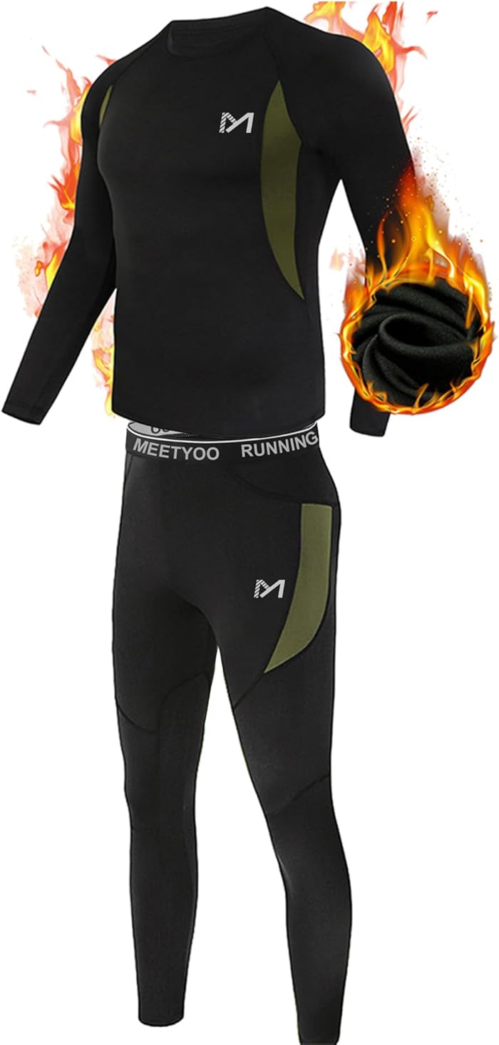 Men's Thermal Underwear Set Sport Base Layer