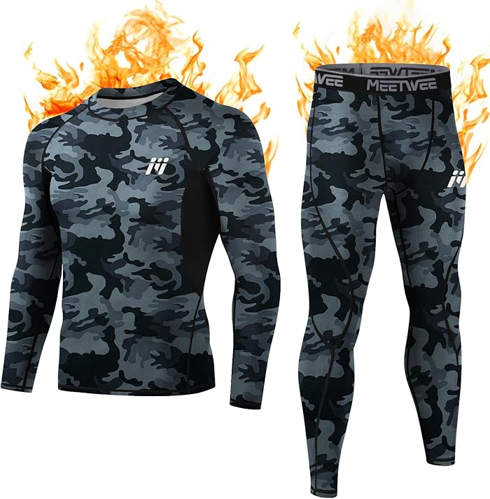 Men's Thermal Underwear Set Sport Base Layer