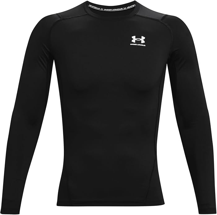 Under Armour UA HG Armour Comp Ls T-Shirt à Manches Longues Anti-Odeur