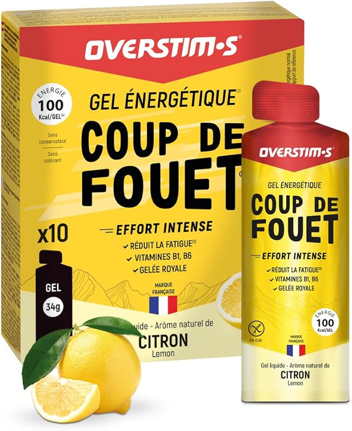 Overstim.s Whipping Gel (10 sachets) - Citron